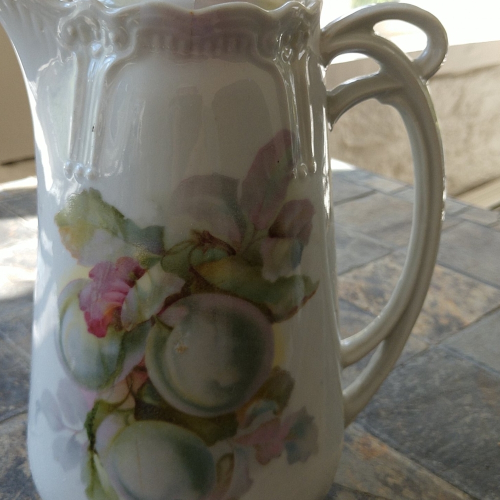 #6 VICTORIAN German Porcelain Chocolate Pot